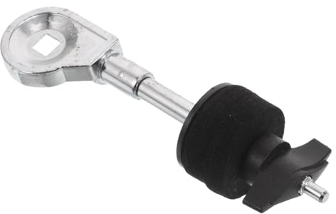 Apilador de Platillos de Repuesto Metálico Negro para Batería | Cabezal de Platillo y Brazo de Montaje, Compatible Kits de Batería y Actuaciones, Pieza para Percusionistas