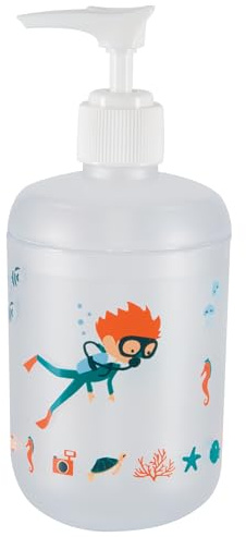 Spirella Seifenspender Diver für Kinder Pumpseifenspender unzerbrechlich 250ml