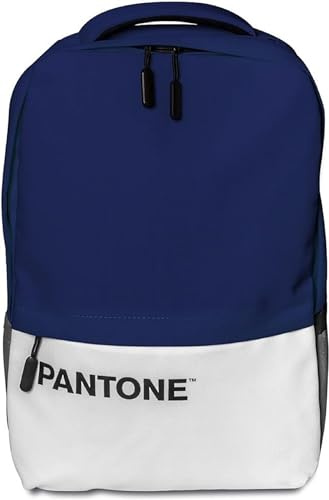 Celly Pantone Zaino Porta PC 15.6, Zaino Uomo e Donna con USB Ricarica, Comparti Protettivi, Comodo e Capiente per Lavoro, Viaggio e Scuola, Navy