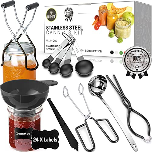 LEONICE Canning Supplies,Home Canning Starter kit for Beginner Full Set