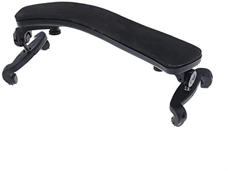 Violinter Schulterstütze Einstellbare Pad- Unterstützung Für Violine Für 1/2-4/4 1/8-1/4 Schwarz Geige Schulterstütze (Size : 1/2 3/4 4/4)