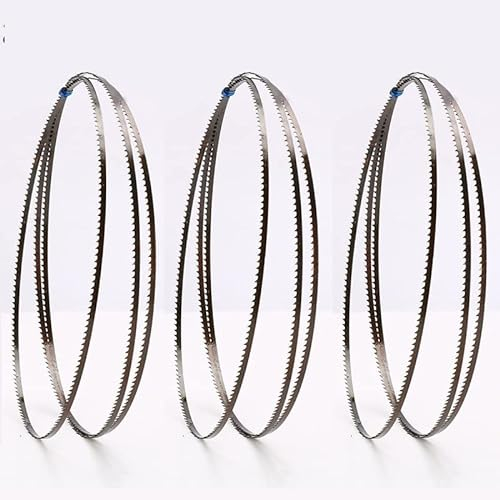 3PCS 1332 1400 1440 1570 1640 1712 1750 1790mm Holzbearbeitungs-Bandsägeblätter.3mm (1/8) mit 14Tpi Sägeblättern Schnittkurve. (Size : 3 Pcs Length 1790mm)