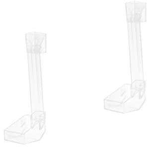 POPETPOP 2stücke -futterrohr Für Aquarien Praktischer Shrimp Feeder Für Zierfische Transparent Einfach Zu Reinigen Verhindert Wasserverunreinigung Mit Saugnäpfen Sicheren Befestigung