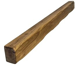oakleys oak Solid Oak Beams for Fireplaces- Oak Floating Shelf for Home Decor- Rustic Shelves to Decorative Logs for Fireplace- Heavily Worked- Beam Size(100x7.5x10) Cm
