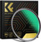 K&F Concept Filtro UV a Riflessione Ultrabassa a Vite in Vetro Ottico con 28 Strati Rivestimento Nano per Obiettivi 58mm (serie Nano-X)