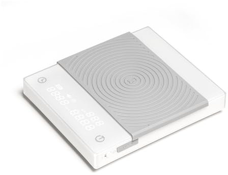 TIMEMORE Balance à café électronique Basic 2.0 avec débit d'eau et fonction minuterie, balance numérique pour cuisine/pâtisserie/cuisine