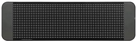 Programmierbares Scrollendes LED-Display, RGB-Lichtperlen, Anpassbares Textschild mit Schneeflocken-Bildlicht, 64 X 20 Auflösung, USB-Schnittstelle, für LOY SPACE APP-Konnektivität