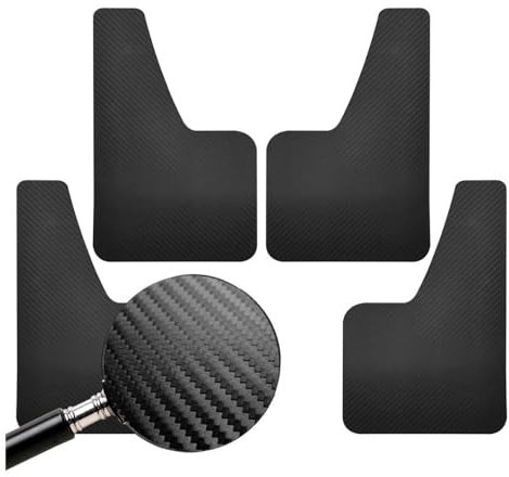 Auto Parafango Paraspruzzi Parafanghi Paraspruzzi Effetto Fibra Di Carbonio Anteriori Posteriori Paraspruzzi Universali Auto Auto Van SUV Pickup Accessori Paraspruzzi
