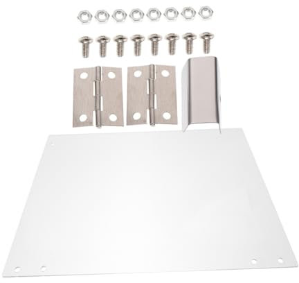 FUNOMOCYA Ersatztür Popcornmaschine Transparentes Pvc Türverkleidungszubehör Kompakte Klarsichtplatte Gewerbliche Und Haushalts-popcornmaschinen Schutzpanel