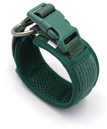 Hundehalsband mit Namen, personalisierbar, graviert, schnell lösbares Schnallenhalsband for kleine, mittelgroße und große Hunde breites hundehalsband(6,1)