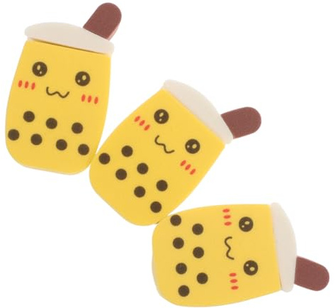 VALICLUD 3pezzi Piumino Tazza Tè Al Latte Per Premere Evidenziatore e Carino Per Applicazione Asciutta e Bagnata