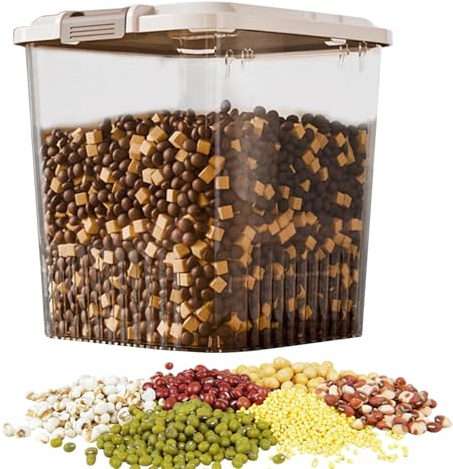 Conteneurs de Stockage pour Aliments pour Animaux,Récipient Hermétique pour Friandises de Chiot | Grand Récipient Alimentaire Imperméable À L'Humidité Pour Garde-Manger Cuisine Camping Animaux