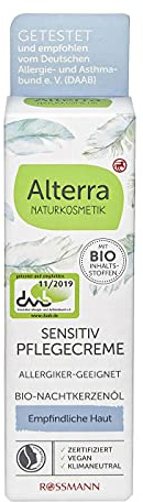 Alterra Sensitiv Pflegecreme Parfümfrei, 50 ml