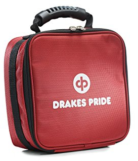 Drakes Pride - Quad Bowls Bag, (4 Carpet Bowls or 4 Crown Green Jacks) (Maroon)