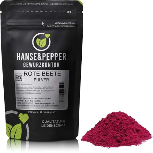 250g Rote Beete Pulver Rote Beete fein gemahlen Beta Vulgaris Rote Rübe