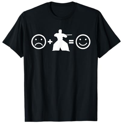Aikido Combatiente Hombres Niños Divertido Aikido Camiseta