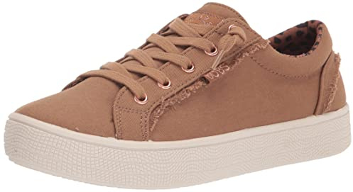 Skechers Damen BOBS B EXTRA Cute Sneaker, Chestnut Canvas, 39 EU