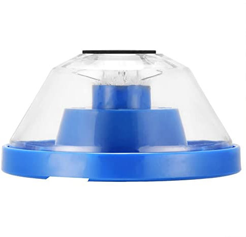 Tiardey, 2 uds., colector de polvo de taladro, accesorios de perforación, cubierta de polvo de taladro de impacto para instalación de ingeniería, azul