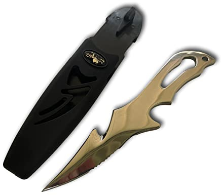 Saeko Jacketmesser BC Knife Tauchermesser Tauchmesser Edelstahl