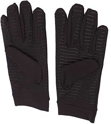 Copper Compression Full Finger Gloves - Men & Women Soreness Relief for Outdoor (XL)