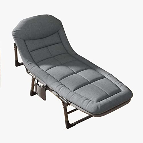 YSUEFIJO Sonnenliege Gartenliege Alu, Campingliege Klappbar Feldbett Klappbett, Liegestuhl Garten Gartenstuhl Modern, Relaxliege Balkon, Max. Belastbarkeit 200 Kg, für Garten, Pool, Terrasse