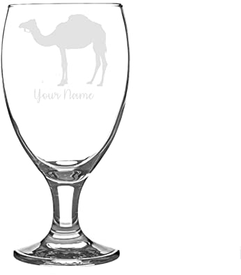 Personalised Camel Craft Beer Snifter Glass Animal Gift for Him for Her
