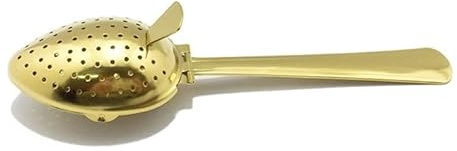 Filtre à Thé Portable en Acier Inoxydable - Infuseur Réutilisable pour Thé en Vrac - Diffuseur à Intervalles - Cuillère Longue