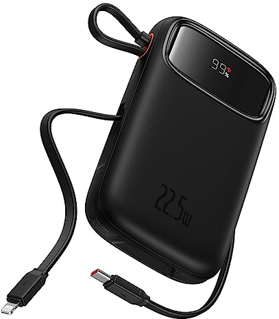 Baseus Powerbank Qpow2 10000mAh 22.5W Nero