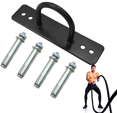 Generisch Augplatte mit Öse, Decken-Befestigung, Wand-Haken, Decken-Haken, Karabinerhaken Decksplatte, Deckauge Sonnensegel, Boxsack Halterung Befestigung Sling Trainer