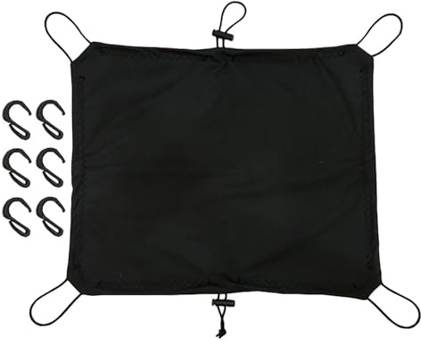 Motorcycle Luggage Rack Net - Waterproof Elastic Net Bag - Heavy Duty Cargo Net, Truck Netting For Cargo, For Carrying Backpacks, Suitcases