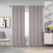 Miracle Home. Cortinas mordernas y Elegantes de 2 Piezas (Incluye una Pieza) para salón y Dormitorio con Ojales. Madreselva. 200cm (Ancho) x 260cm (Alto). Crudo