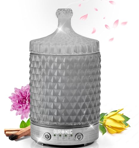 Duronic AD33 Aromadiffusor | Naturlig Luftrenare, Luftfuktare och Aromaterapienhet för Hemmet | Perfekt för Avslappning, Välbefinnande och Skapande av Lugnande Atmosfär