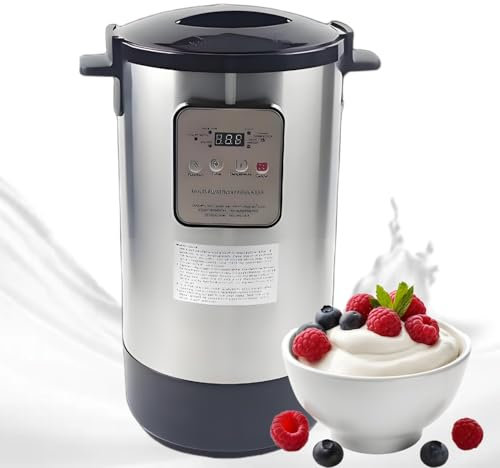 12L/18L Automatic Commercial Fermentation Machine with Precise Temperature & Time Control, Yogurt Maker with Intelligent LCD Control, Yogurt Fermenter for Yogurt, Cheese, Natto,18L