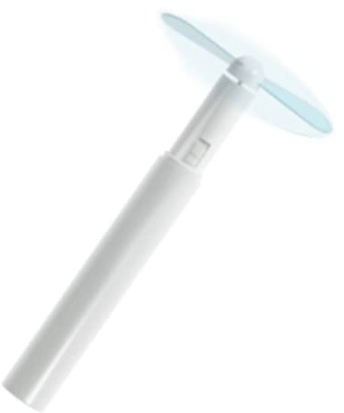 Kichvoe Mini USB Pen Shape Fan Portable Handheld Pocket Fan for Outdoor Activities Lightweight Design High Wind Power No Battery Included White
