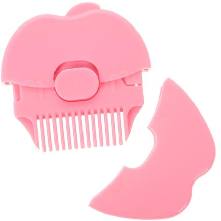 Homoyoyo Peine Cortapuntas Portátil para Bebés Cortador de Flequillo y Cabello con Diseño Seguro y Multifuncional para Recortar Puntas Abiertas y Cabello Fino Niñas y Mujeres