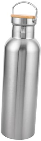 Toddmomy Botella Térmica para Exteriores De Botella De Acero Inoxidable De Doble Pared con Aislamiento Al Vacío De Agua Deportiva para Correr Ciclismo y Senderismo