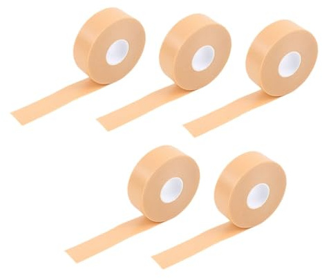 ARTSEWPLY 5 Rollen Fersenaufkleber für High Heels 2,5cm X 4,5m Hautfreundlich Mehrzweck Fußschutz Aufkleber gegen Scheuern Blasen Prävention Komfort Fußpflege