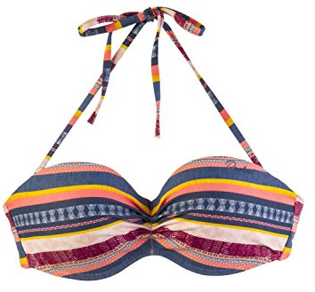 Protest MM Leslie 18 CCUP Damen Mix & Match Bandeau-Bikini Beet Red S/36