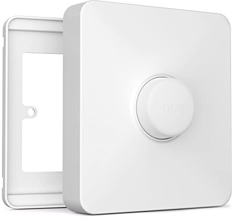 IYOKI® Standard Switch Cover for Philips Smart Button, Compatible with Hue Switch Cover, Remote Light Switch Plate Adapter, 1-Gang (1-Pack)
