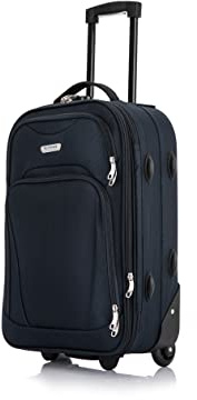 FLYMAX Easyjet & Ryanair 18 & 21 Cabin Hand Luggage Trolley Case Suitcase Wheeled Luggage