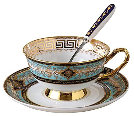 Tasses à thé, tasse à café* Ensemble de tasses à café en céramique, service à thé, service à thé en céramique, tasse à thé, tasse à café Royal Classic, service de tasse de 8 oz (200 ml), avec soucoupe