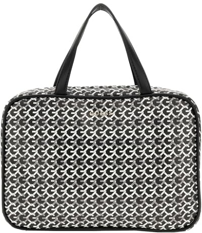 GUESS Kosmetiktasche Travel Case Black Multi schwarz