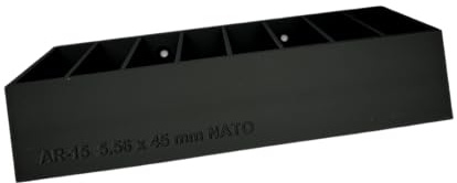 Generisch AR 15 Magazinhalter Halterung für alle AR 125 Mags (Realsteel/Airsoft) 5.56 x 45 - Befestigung mit Magnet oder Schrauben