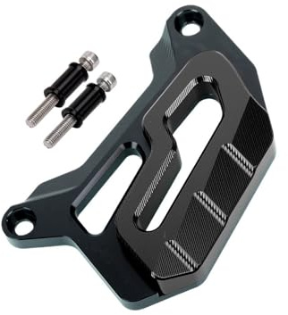 Adatto per HONDA PCX150 PCX160 Protezione disco freno anteriore e posteriore Pinza protettiva Pinze decorative(Front-Black)