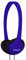 KOSS Stereo (Kph7b) on Ear for iPhone, MP3 and Smartphone (Black) and Blue