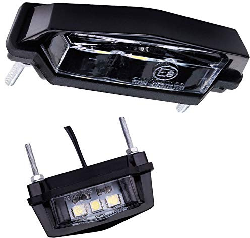 Germany Motorsports LED Mini Micro Kennzeichen Nummernschild Beleuchtung Leuchte Lampe e-geprüft für Motorrad, Roller, Quad (X6)
