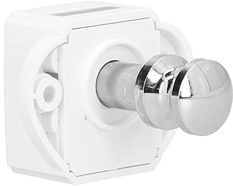 BORDSTRACT Push Button Latch Catch Push Türschloss, Schublade Ersatzknopf Schlüsselloses Türschloss für Wohnmobil-Schrank, Schrank, Schublade, Yachten