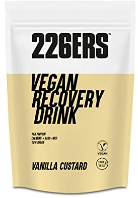 226ERS | Proteine del Pisello Vegane in Polvere, Gluten Free, Proteine Post Workout Senza Lattosio, Integratore Proteico con L Arginina et Creatina, Crema alla Vaniglia - 1kg