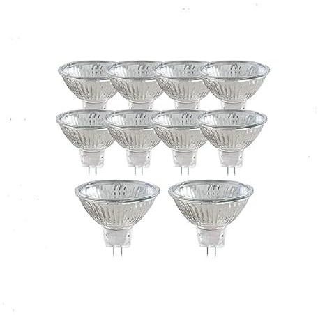 T.E 12V-50W MR16 GU5.3 Halogenlampe [10 Stück]