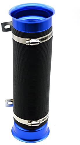 Autoteile Auto Lufteinlass 75mm Turbo Auspuffrohr Multi Flexibles Lufteinlassrohr WK-AF05 Universal Lufteinlässe (Color : Blau)